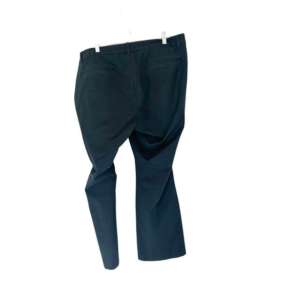 Old Navy Black Office Work Career Side Panel Maternity Pixie Flare Pants Size 20 - Picture 10 of 14